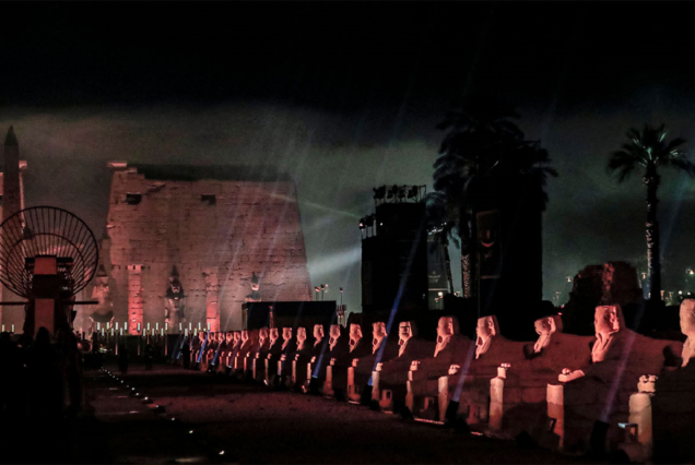 Sound and Light Show at Karnak Temples