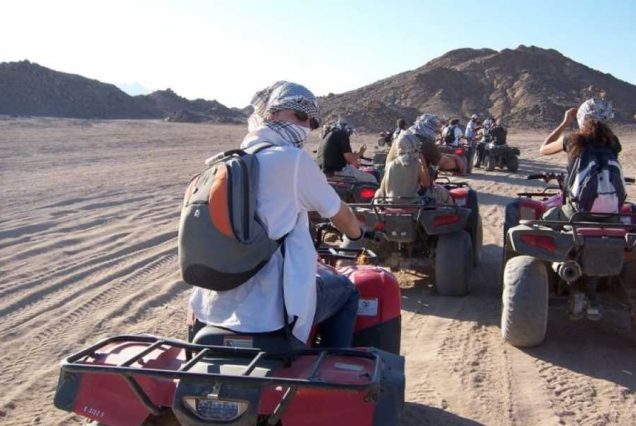 Sunset Desert Safari Trip by Quad Bike in Hurghada