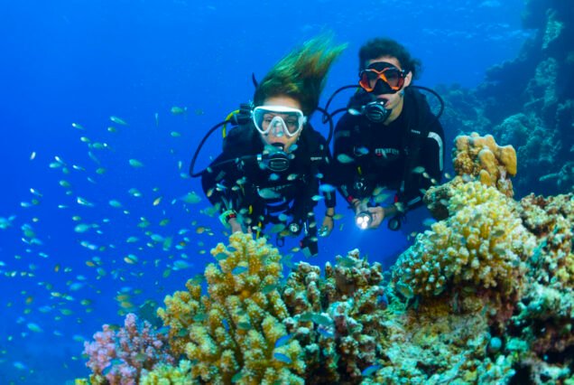 Scuba diving in Marsa Alam